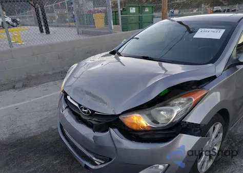 2012 Hyundai Elantra Limited (Ulsan Plant) from USA, damaged, VIN KMHDH4AE3CU314536
